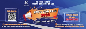 THƯ MỜI THAM DỰ EPU’s JOB FAIR 2022