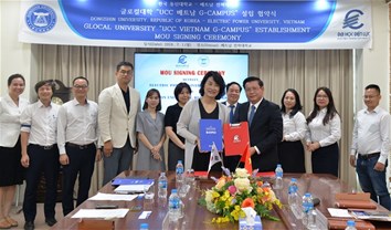 Tăng cường hợp tác với Trường Đại học Dongshin Hàn Quốc
