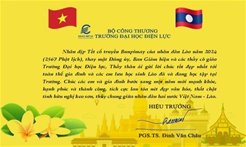 Chúc mừng Tết cổ truyền Bunpimay của nước CHDCND Lào