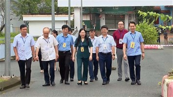 Trường Đại học Điện lực tham gia công tác kiểm tra coi thi tốt nghiệp THPT năm 2025 tại Yên Bái