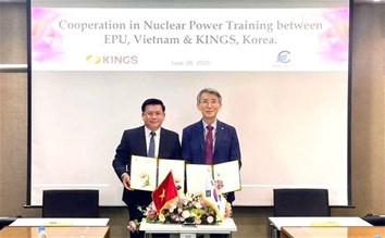 Ký kết hợp tác chiến lược với Trường Năng lượng Hạt nhân Quốc tế Kepco, Hàn Quốc