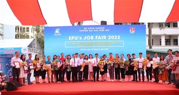 EPU’s Job Fair 2022 - Điểm hẹn kết nối: Nhà trường - Doanh nghiệp - Sinh viên