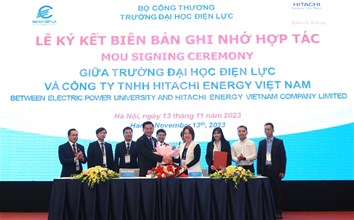 Trường Đại học Điện lực ký kết biên bản ghi nhớ hợp tác với Công ty TNHH Hitachi Energy Việt Nam