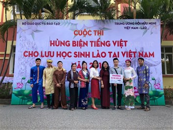 Cuộc thi hùng biện Tiếng Việt cho lưu học sinh Lào tại Việt Nam năm 2019