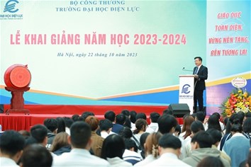 Trường Đại học Điện lực tưng bừng khai giảng năm học mới 2023-2024