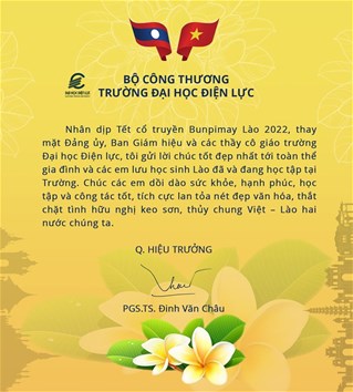 Tết truyền thống Bunpimay Lào năm 2022