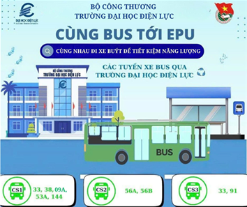 Tiết kiệm năng lượng từ những chuyến xe BUS