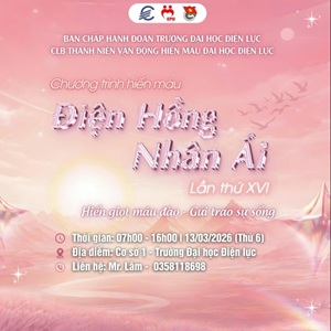 Điện Hồng Nhân Ái lần thứ XVI - Lan tỏa nghĩa cử hiến máu tình nguyện