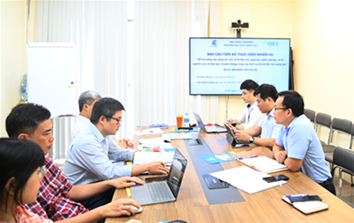 Trường Đại học Điện lực làm việc với đoàn kiểm tra, đánh giá nhiệm vụ Đề án 844