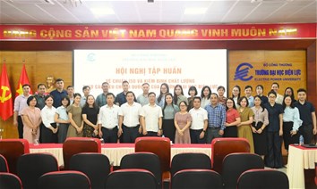 Tập huấn về tiêu chuẩn ISO và kiểm định chất lượng theo các tiêu chuẩn quốc tế – bước chuyển mình quan trọng trong công tác quản trị tại Trường Đại học Điện lực