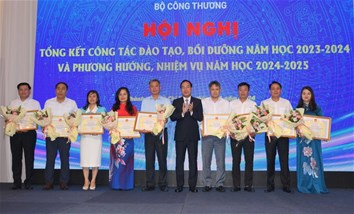 Trường Đại học Điện lực tham dự Hội nghị tổng kết công tác đào tạo, bồi dưỡng năm học 2023-2024 do Bộ Công Thương tổ chức