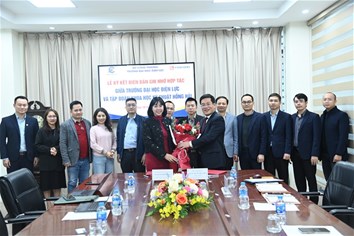 Lễ ký kết biên bản ghi nhớ hợp tác giữa Trường Đại học Điện lực và Tập đoàn KHKT Hồng Hải (Foxconn)