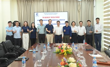 PGS.TS Nguyễn Lê Cường đón tiếp và làm việc với Công ty TNHH Công nghệ ATP Việt Nam