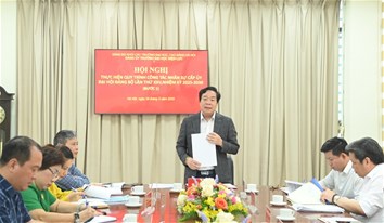 Chuẩn bị chu đáo công tác nhân sự cho Đại hội Đảng bộ Nhà trường
