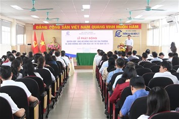 Trường Đại học Điện lực phát động quyên góp, ủng hộ đồng bào các địa phương bị ảnh hưởng bởi cơn bão số 10 và số 11
