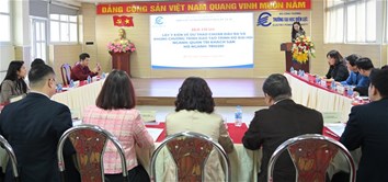 Hội thảo lấy ý kiến về chuẩn đầu ra và khung chương trình đào tạo ngành Quản trị Khách sạn