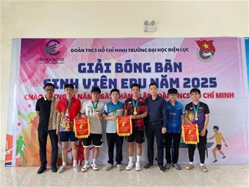 Giải bóng bàn sinh viên EPU 2025