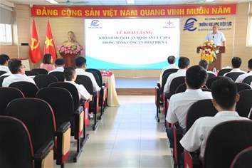 Khai giảng Khóa đào tạo Quản lý cấp 4
