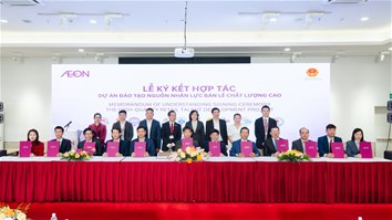 Bước tiến mới trong đào tạo nguồn nhân lực bán lẻ chất lượng cao