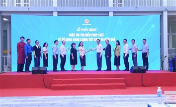 Phát động Cuộc thi “Tìm hiểu pháp luật về sử dụng năng lượng tiết kiệm và hiệu quả”