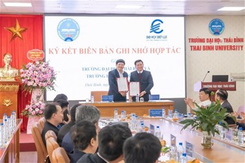 Tăng cường hợp tác với Trường Đại học Thái Bình