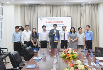 Trường Đại học Điện lực làm việc với Trường Đại học Khoa học và Công nghệ Quốc lập Đài Loan