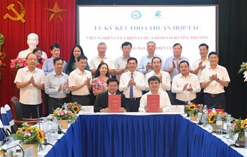 Trường Đại học Điện lực ký kết Thỏa thuận hợp tác với Viện Nghiên cứu Chiến lược, Chính sách Công Thương
