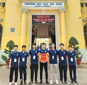 Sinh viên EPU đạt giải khuyến khích Kỳ thi Olympic Toán học Sinh viên - Học sinh toàn quốc lần thứ 31