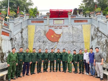 Hội Cựu chiến binh Trường Đại học Điện lực với hành trình về Khu di tích lịch sử cách mạng Vị Xuyên - Tuyên Quang