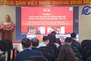 Hội nghị nghiên cứu, học tập, quán triệt, tuyên truyền và triển khai thực hiện Nghị quyết Đại hội đại biểu toàn quốc lần thứ XIV của Đảng