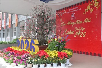 Rực rỡ sắc xuân tại Trường Đại học Điện lực