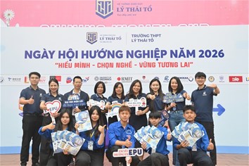 Trường Đại học Điện lực tham gia tư vấn hướng nghiệp cho hơn 1.300 học sinh Trường THPT Lý Thái Tổ
