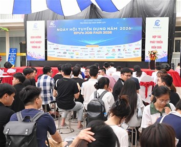 Kết nối doanh nghiệp – sinh viên tại hội thảo tuyển dụng nhóm ngành Công nghệ thông tin – Điện tử viễn thông 2026