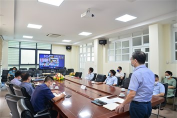 Bộ trưởng Nguyễn Hồng Diên chủ trì Hội nghị trực tuyến các trường ĐH, CĐ thuộc Bộ