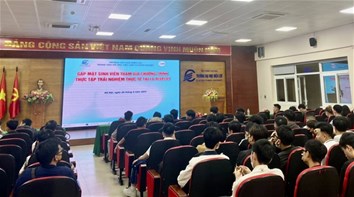Gặp mặt sinh viên tham gia chương trình thực tập sinh tại LG Dispay Việt Nam Hải Phòng năm 2023